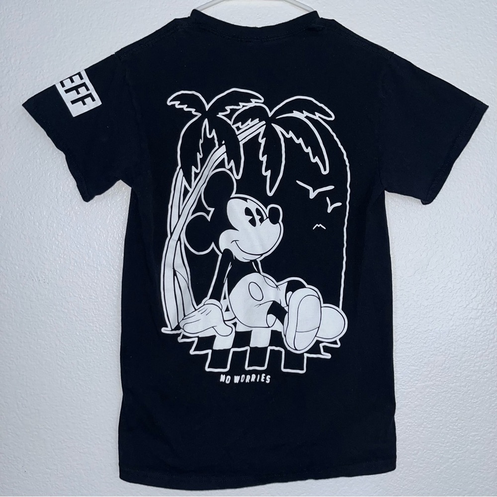 Disney Black Short Sleeve Graphic Tee